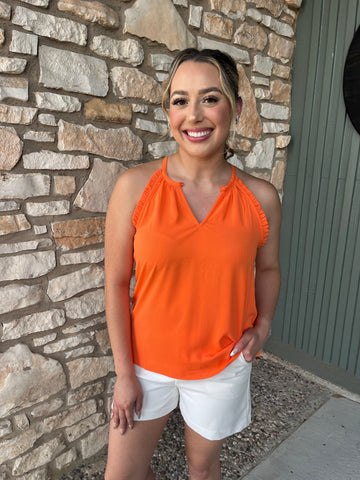 Capri Orange Top